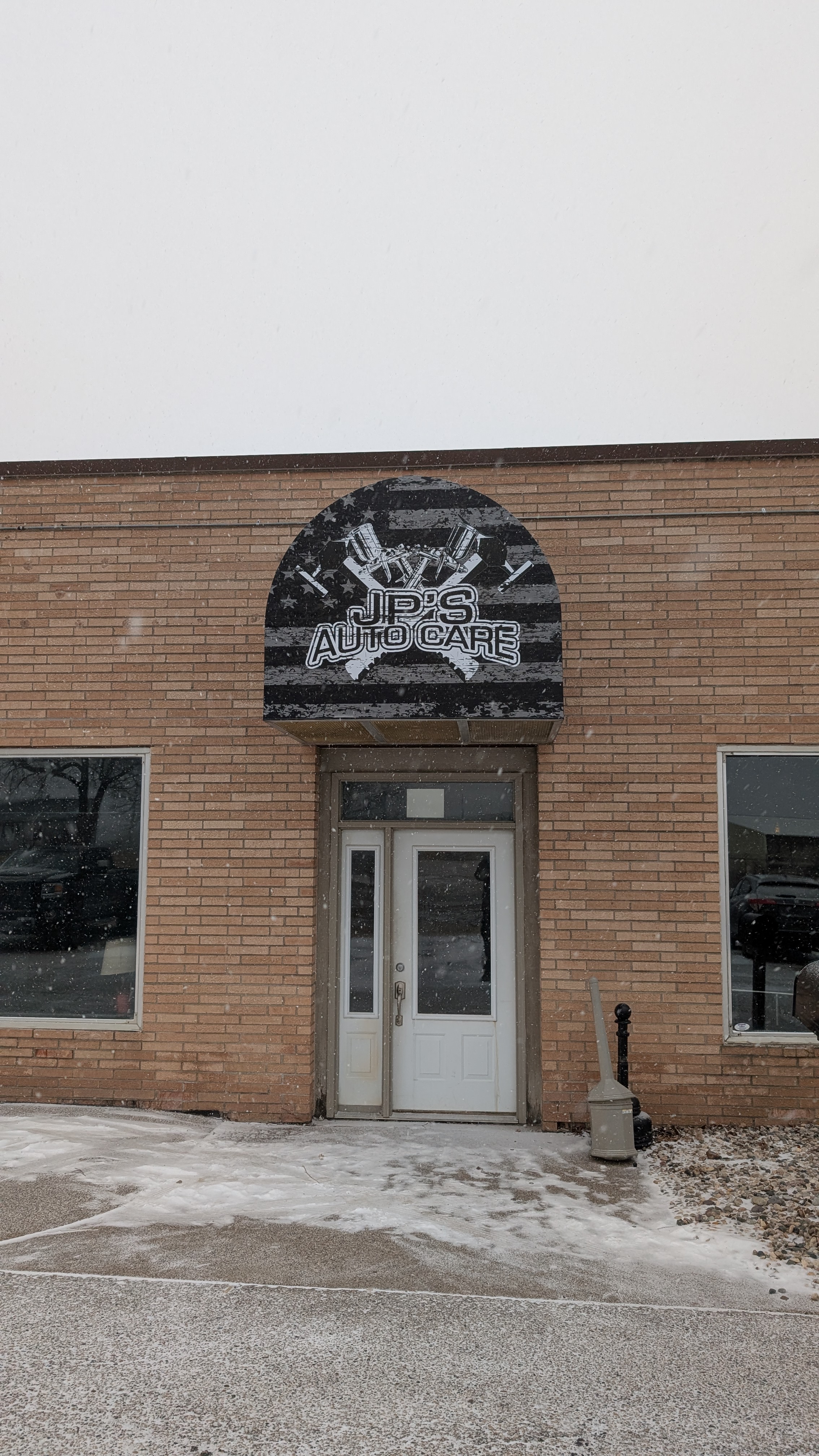 JP's Auto Care business signage
