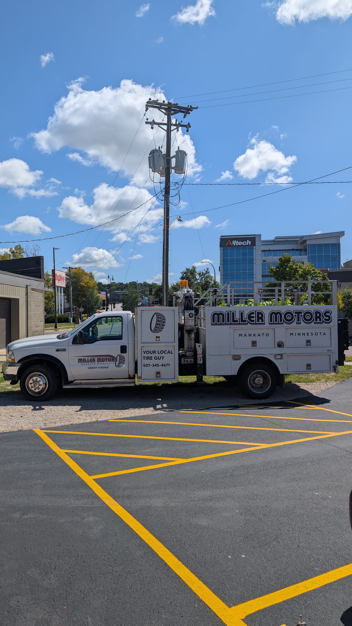 Miller Motors custom truck graphics