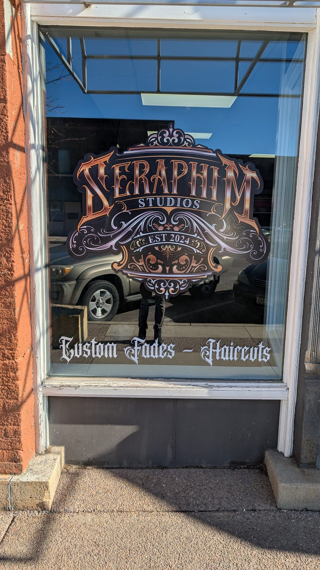Seraphim Studios custom signage